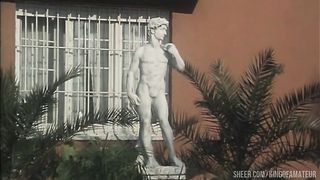 At this slut's house everyone fucks everywhere