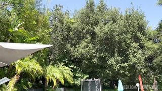 My butt get destroyed in Hollywood