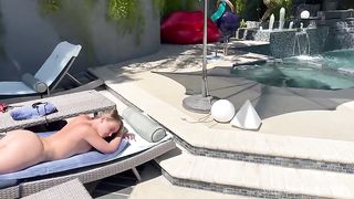 My butt get destroyed in Hollywood