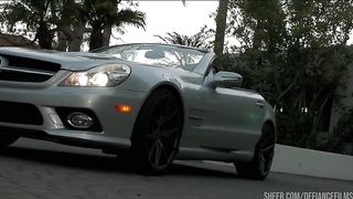 Aspen Ora Masturbates In A Luxury Sports Car