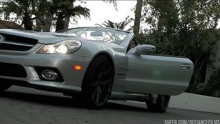 Aspen Ora Masturbates In A Luxury Sports Car