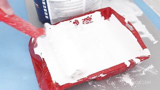 Skinny blonde double penetrated with workers