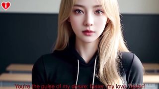 Fuck Raw Your Blonde 18YO Classmate Crush At School in Cowgirl, Doggystyle And Missionary Positions POV - Uncensored Hyper-Realistic Hentai Joi, With Auto Sounds, AI [FULL VIDEO + IMAGES]