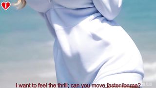 Fuck Your Russian Stepsis On The Beach POV - Uncensored Hyper-Realistic Hentai Joi, With Auto Sounds, AI [FULL VIDEO+ IMAGES]