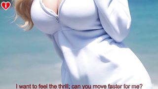 Fuck Your Russian Stepsis On The Beach POV - Uncensored Hyper-Realistic Hentai Joi, With Auto Sounds, AI [FULL VIDEO+ IMAGES]
