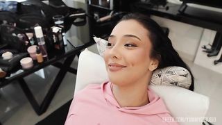 Behind the Scene from The Voluptuous Victoria Beatriz deep throat with Dap pee drink and Hot brazilian piss drinking Natasha Rios gets hardcore anal fucking with DAP 0% Pussy