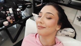 Behind the Scene from The Voluptuous Victoria Beatriz assfucked in threesome with DAP 0 % and Sexy Natasha Rios doing DAP 0% Pussy with big cocks (Fisting, Gapes)