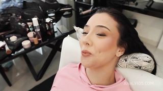 Behind the Scene from The Voluptuous Victoria Beatriz assfucked in threesome with DAP 0 % and Sexy Natasha Rios doing DAP 0% Pussy with big cocks (Fisting, Gapes)