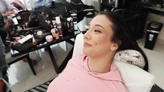 Behind the Scene from The Voluptuous Victoria Beatriz assfucked in threesome with DAP 0 % and Sexy Natasha Rios doing DAP 0% Pussy with big cocks (Fisting, Gapes)