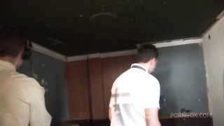 Two Girls Take Two Ass Hungry Cocks