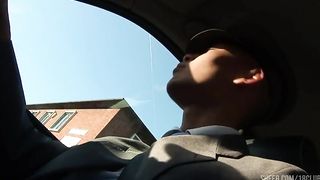 Chick Natural Boobs do Anal Hardcore Blowjob