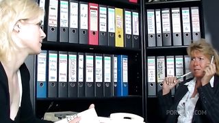 Threesome with the boss