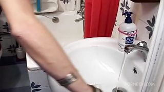 Hard sex of a hot and perverse Italian amateur couple - Dissatisfied Italian women!