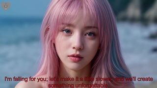Japanese Pink Hair Girl got HUGE TITS And You Fuck Her Again And Again POV - Uncensored Hyper-Realistic Hentai Joi, With Auto Sounds, AI [SUB’S VIDEO]