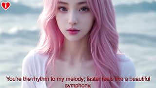 Japanese Pink Hair Girl got HUGE TITS And You Fuck Her Again And Again POV - Uncensored Hyper-Realistic Hentai Joi, With Auto Sounds, AI [SUB’S VIDEO]