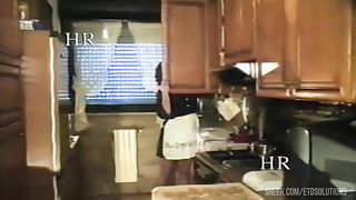 Italian red light vintage video from VHS tape with housewives #9 - Tales of families!