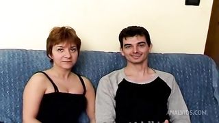 Italian couple of exhibitionists who love anal sex - Stories of Italian housewives!