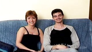 Italian couple of exhibitionists who love anal sex - Stories of Italian housewives!