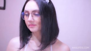 Prurient paramour ass to mouth fuck his lady's, and she gets cum in mouth.