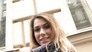 Ani Blackfox Takes On Four Cocks For Dp And A Mouthful