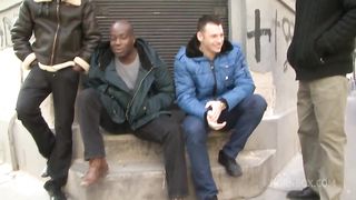 Mira Cuckold Gets Four Servings Of Big Black Cock Chocolate In Gangbang