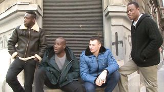 Mira Cuckold Gets Four Servings Of Big Black Cock Chocolate In Gangbang