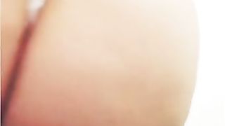She gave that special treatment to the boy's dick, sucking it very nicely and already sticking out that big ass of hers.