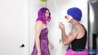 Filthy the Clown Strikes Again! Girls Love Kinky Clown Sex!