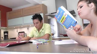 NiF HD - French Mature teaching teens
