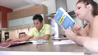 NiF HD - French Mature teaching teens