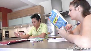 NiF HD - French Mature teaching teens