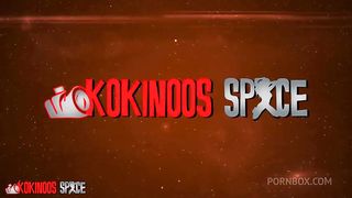 DISCOVERING AMMY REDHEAD, BEFORE GETTING HER PUSSY, HER ASS, HER ASSHOLE FUCKED AND FINALLY, IN DOUBLE PENETRATIONS, BY TWO BLACK COCKS. AT KOKINOOS SPACE