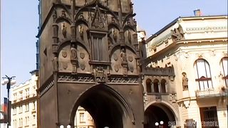 Jessica May And Carrie Cruise Share A Hot Guys Cock In Old Porn Movie