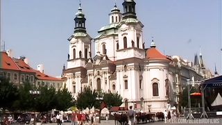 Jessica May And Carrie Cruise Share A Hot Guys Cock In Old Porn Movie