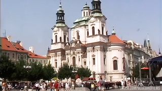 Jessica May And Carrie Cruise Share A Hot Guys Cock In Old Porn Movie