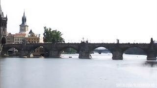 Jessica May And Carrie Cruise Share A Hot Guys Cock In Old Porn Movie