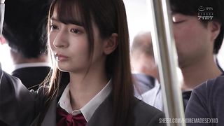 fucking girl student at train