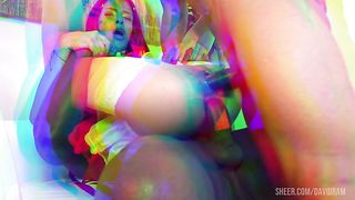 2 monster cocks break the ass DANIELA ORTIZ. First DP. 2vs1. ANAT166