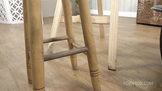 Big Tits Lesbian Artist Gets Ass Licked By Her Petite Teen Model