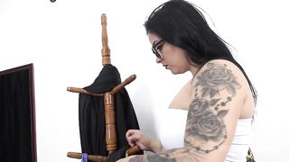 Latina MILF Gets Her Pussy Licked By Tattoo Babe