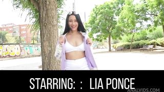 FIRSTANALQUEST - PRIDE OF COLOMBIA, LIA PONCE, GETS POUNDED ANALLY