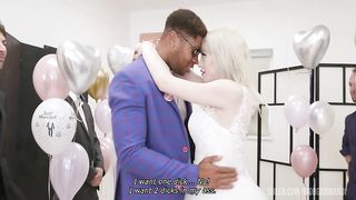 Slammed brides Goes Wet with TAP, Izzy Wilde 7on1 ATM DAP, Wrecked Ass, ButtRose, Pee Drink, Shower, Cum in Mouth, Swallow BTG116