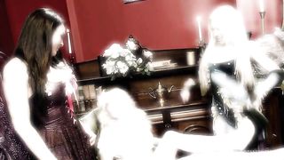 Dressed As Fairies, Lou Lou, Cindy Behr And Charley Attwell Fuck