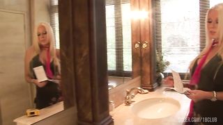 Myla Charles Has Her Lesbian Friend Kelly Bell Show Her What's Up