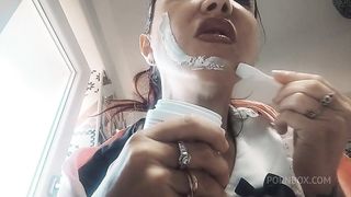 burps so loud, mask fetish and mus on my ass