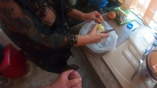 Adventures of MilfyCalla ep 56 Cooking and sucking