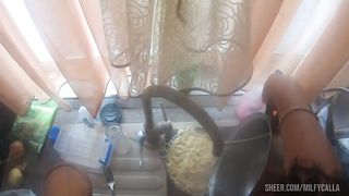 Adventures of MilfyCalla ep 56 Cooking and sucking