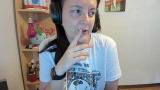 Dancing and masturbating with a pair of expensive Bose headphones