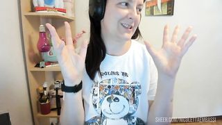 Dancing and masturbating with a pair of expensive Bose headphones