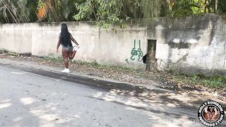 DEPOIS DA MINHA CORRIDA MATINAL, EU SENTEI PRA UM DESCONHECIDO